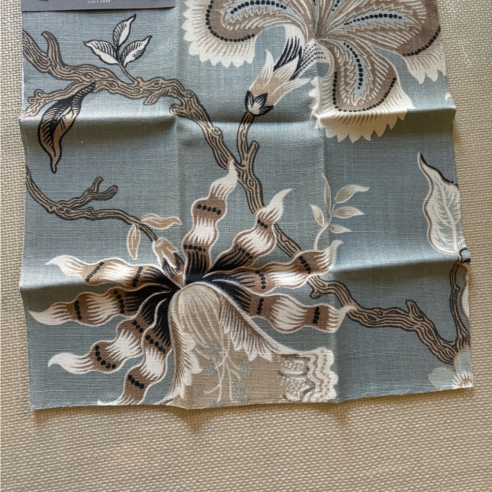 Two Schumacher Hot House  Fabric Swatches - - Picture 4 of 5